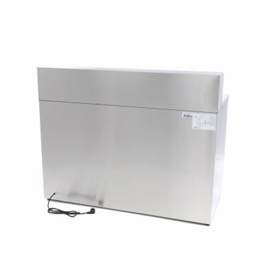 Maxima Lednice na pizzu - 3 dveře - 136,5 cm - 400 l - včetně nerezového krytu |  09400205